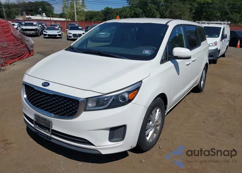 2017 Kia Sedona Lx z USA, uszkodzony, nr VIN KNDMB5C1XH6307522